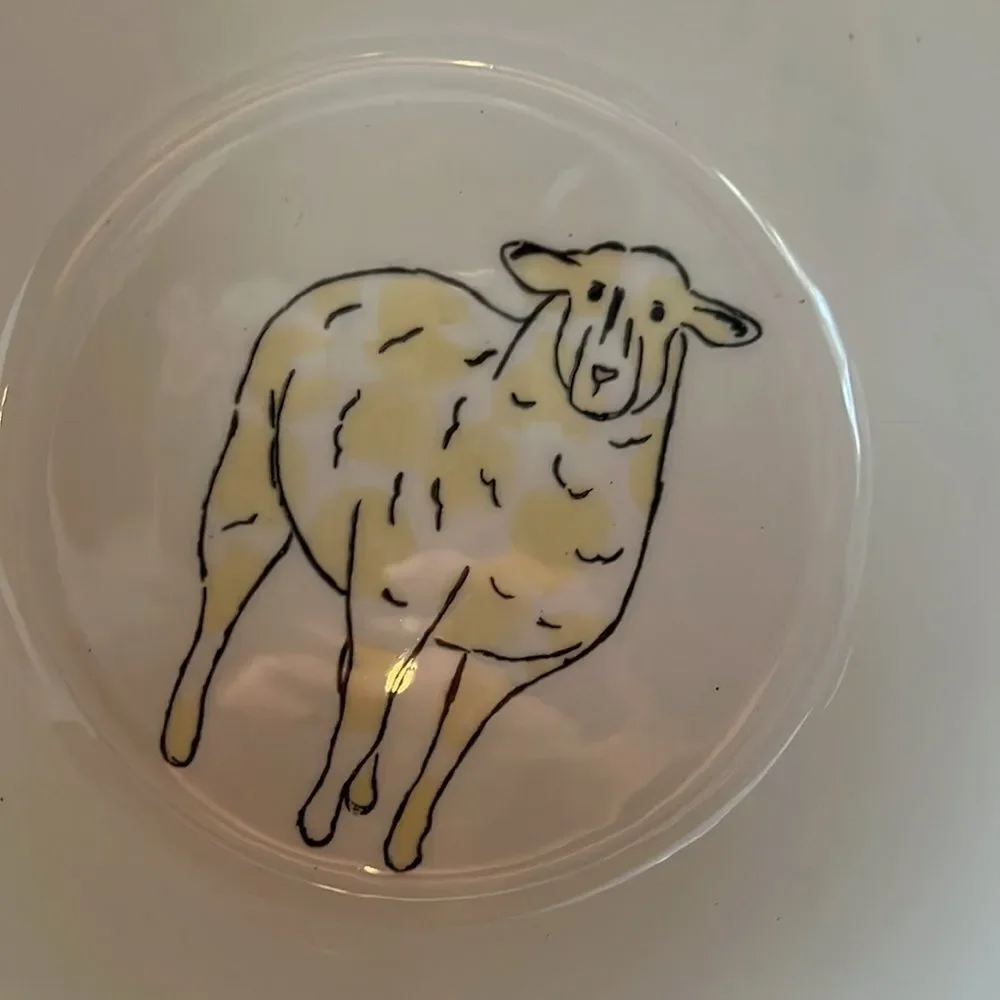 Urban Market *Life On The Farm* Bowl Sheep Floral